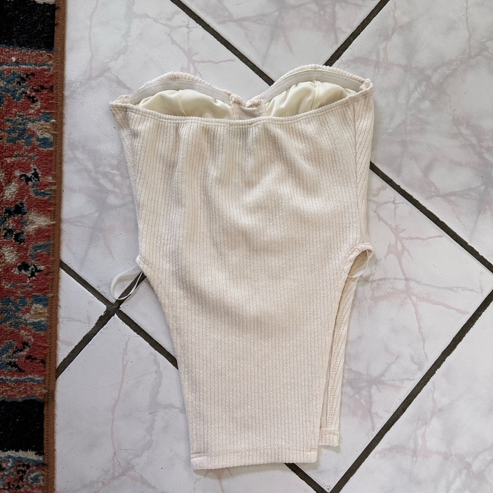White fox bustier top - Picture 3 of 4